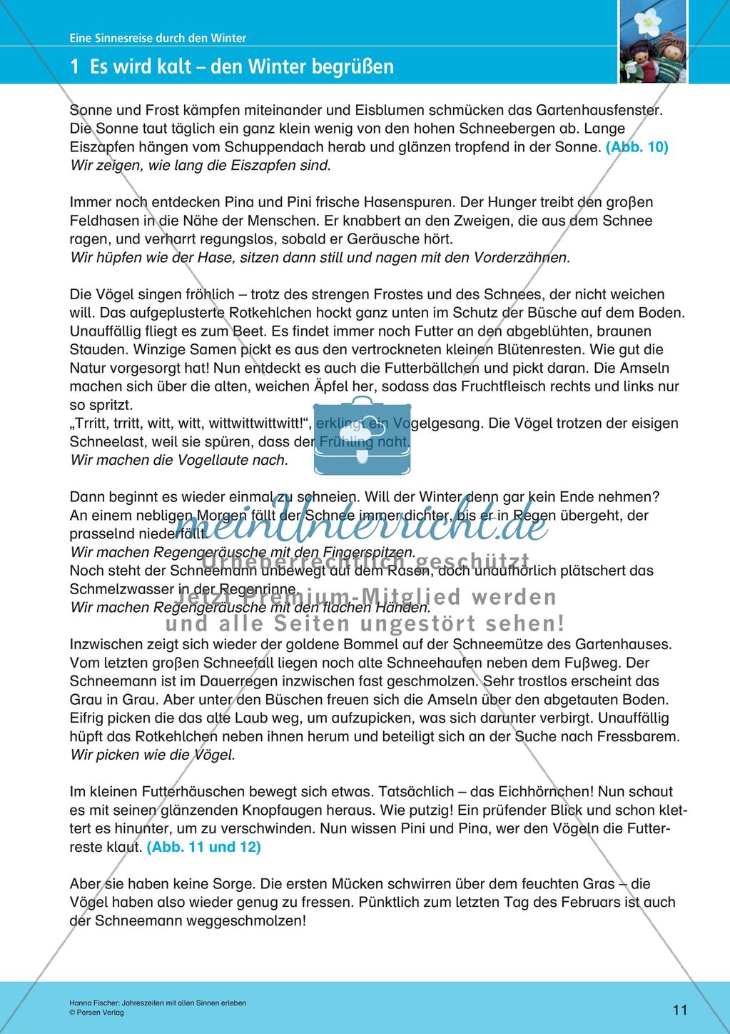 Erleben der Jahreszeiten mit allen Sinnen: Winter Preview 13