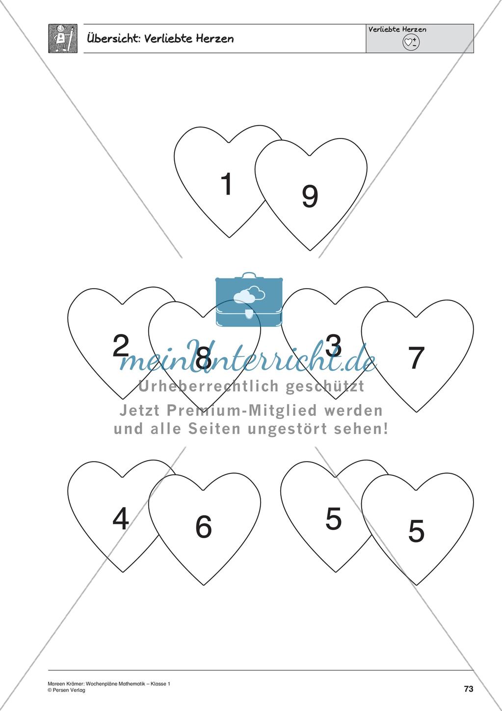 Wochenplanarbeit zur Addition und Subtraktion bis 20 Preview 75