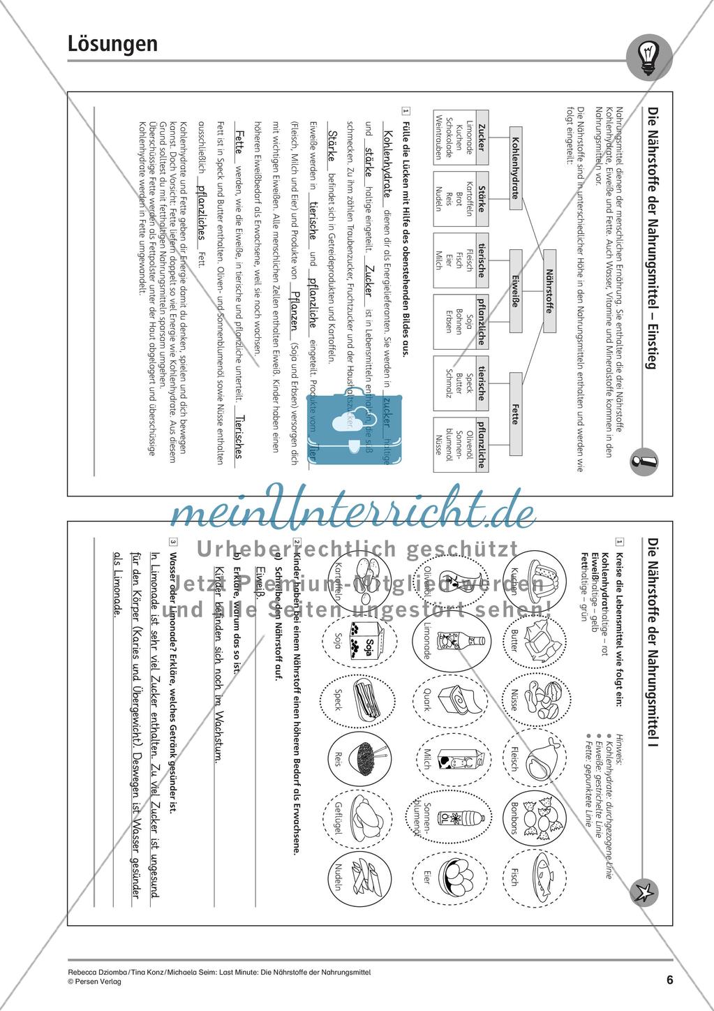 Ernährung: Nährstoffe Preview 8