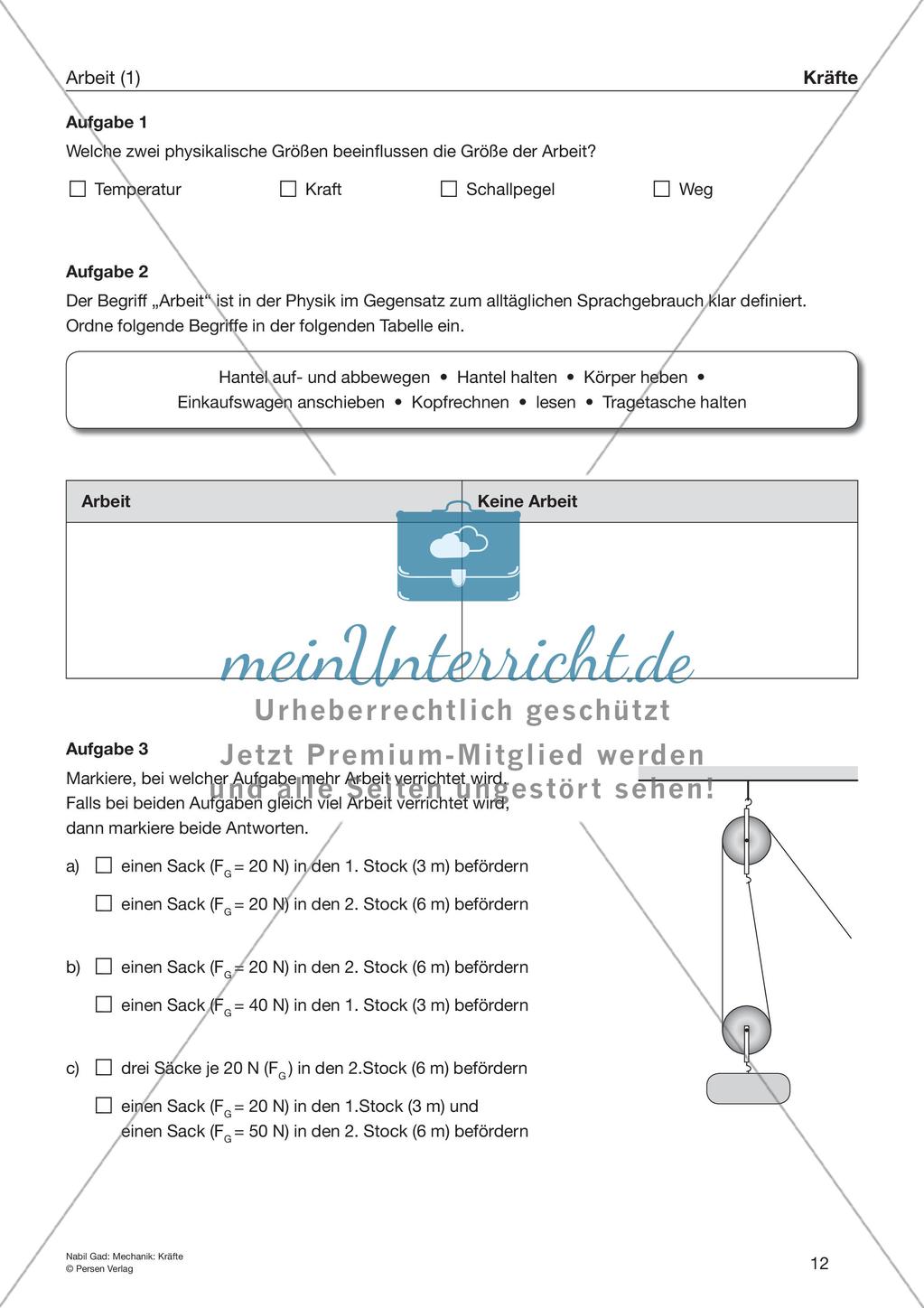 Mechanik: Kräfte Preview 14