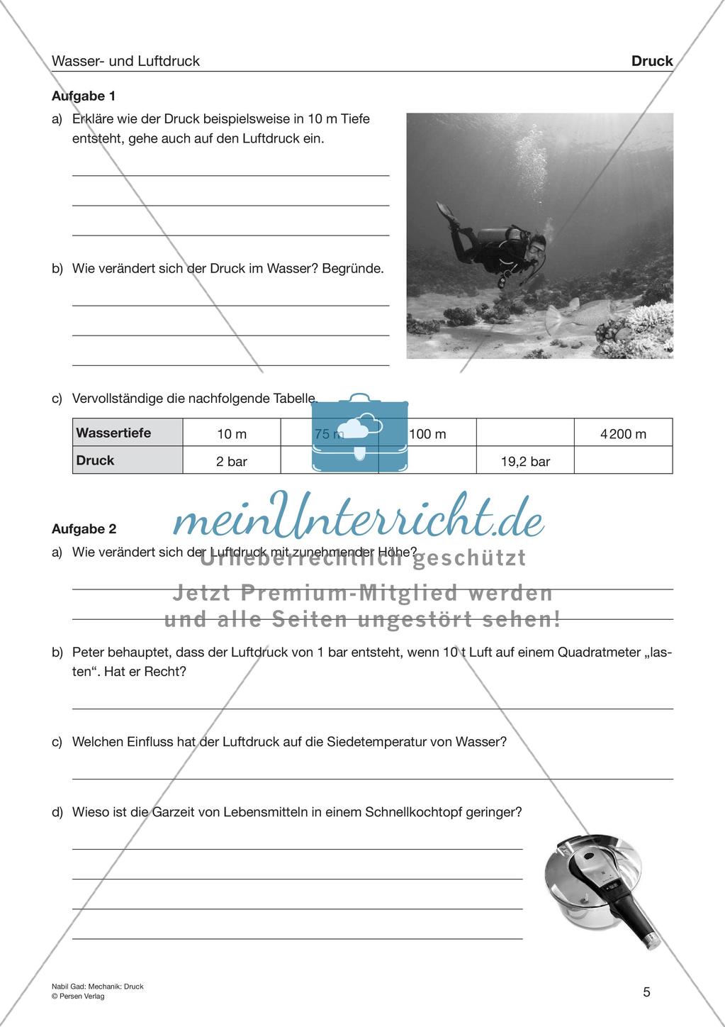 Mechanik: Druck Preview 7