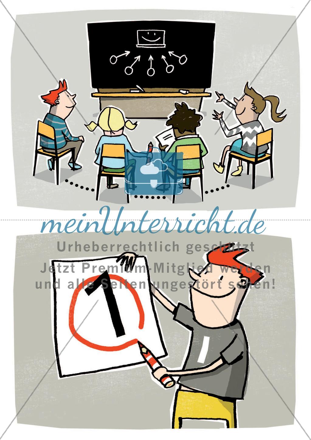 Signalkarten: Sozialformen Preview 6