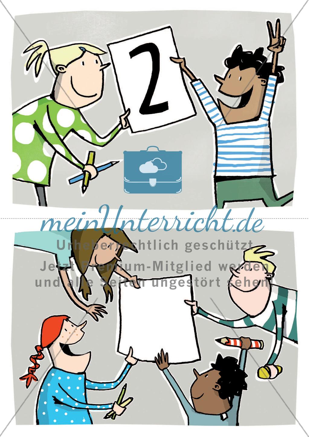 Signalkarten: Sozialformen Preview 7