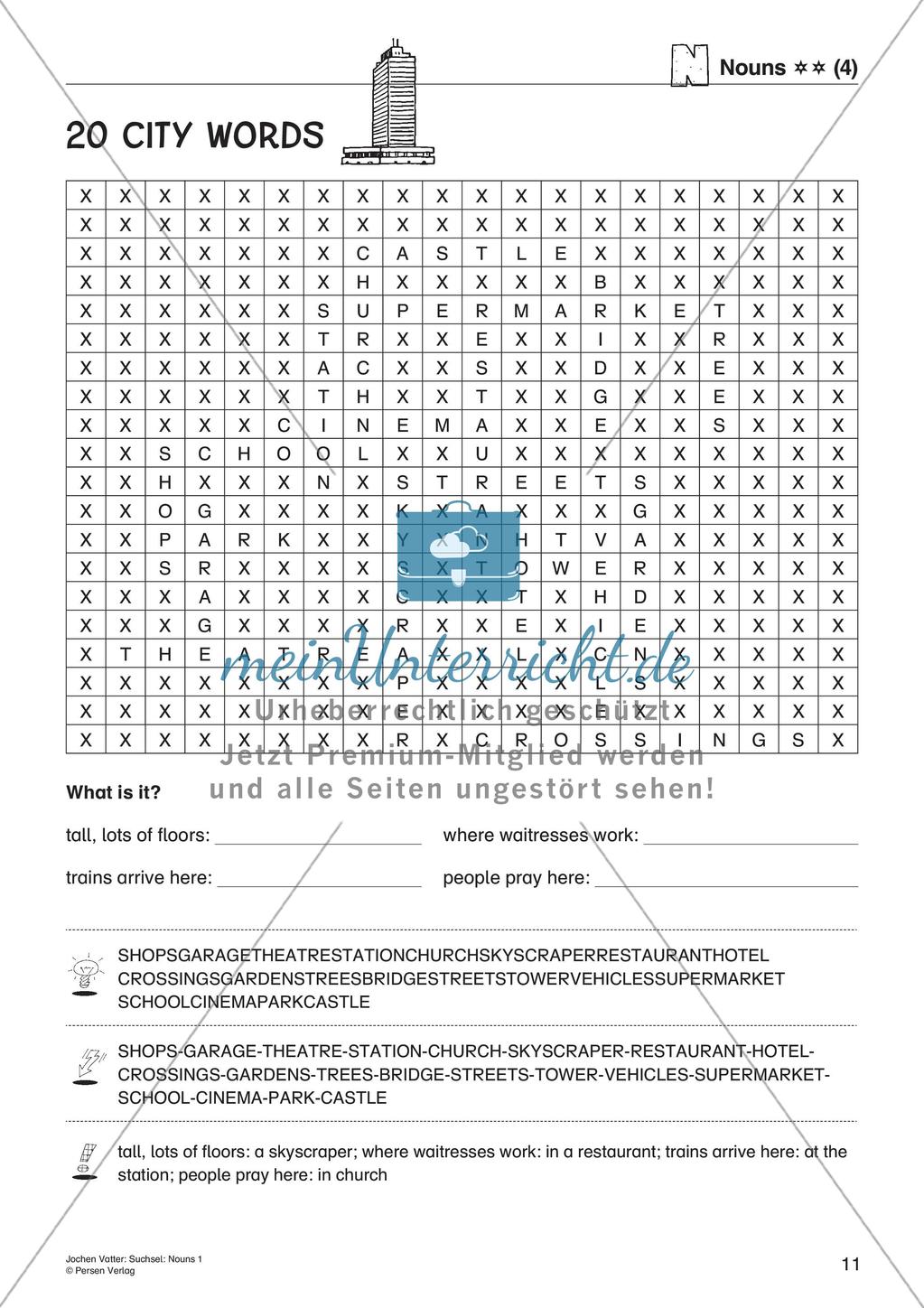 Suchsel: Nouns Preview 13
