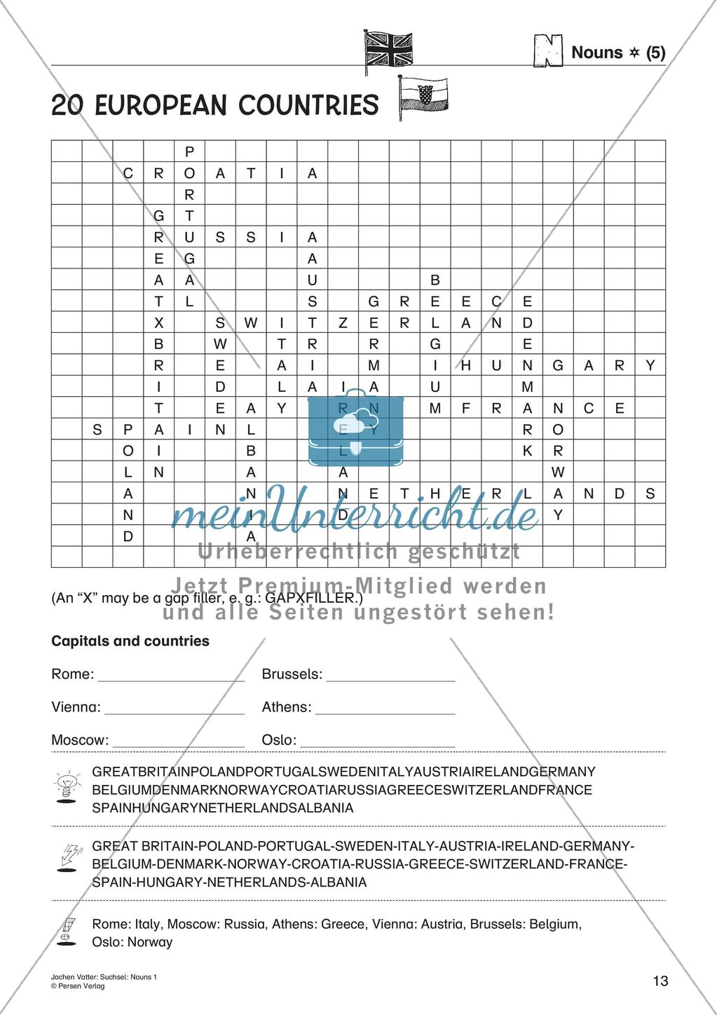 Suchsel: Nouns Preview 15