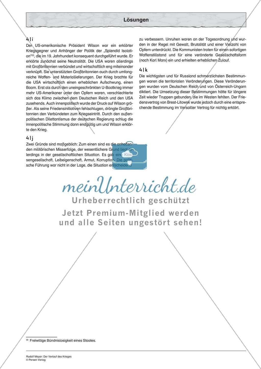 Der Verlauf des ersten Weltkrieges Preview 18