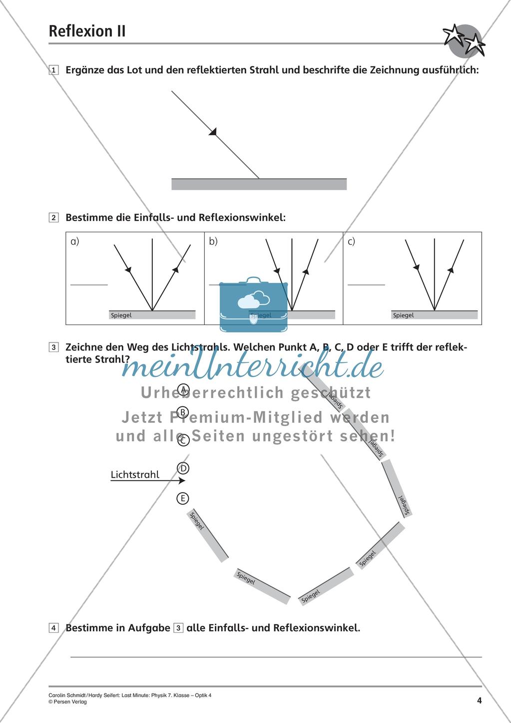 Optik: Reflexion Preview 6
