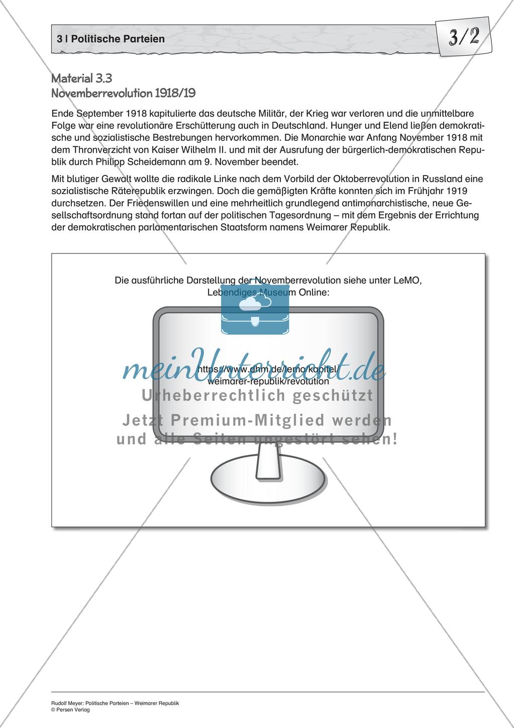 Politische Parteien in der Weimarer Republik Preview 5