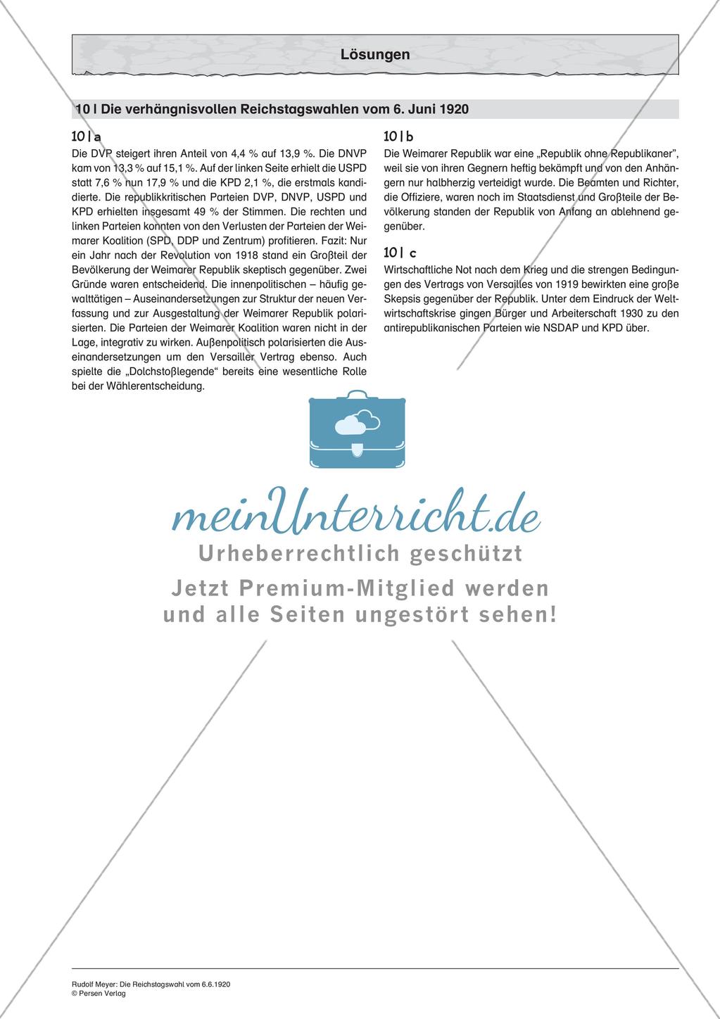 Die Reichstagswahl vom 6.6.1920 Preview 5