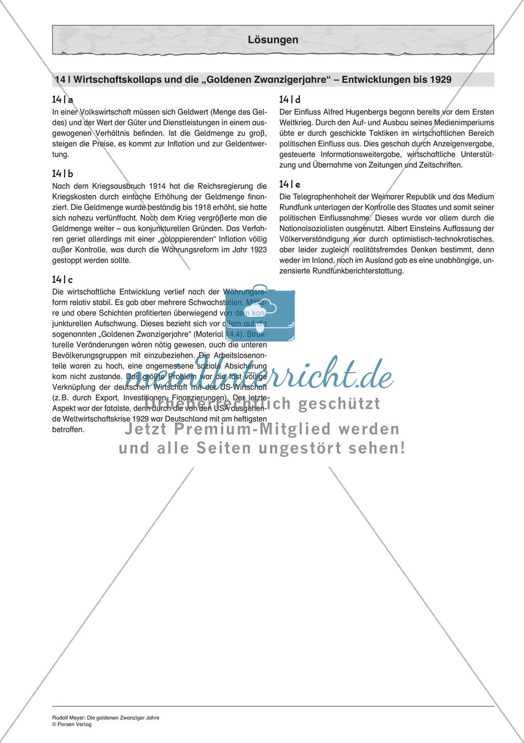 Die Weimarer Republik: Die goldenen Zwanziger Jahre Preview 7