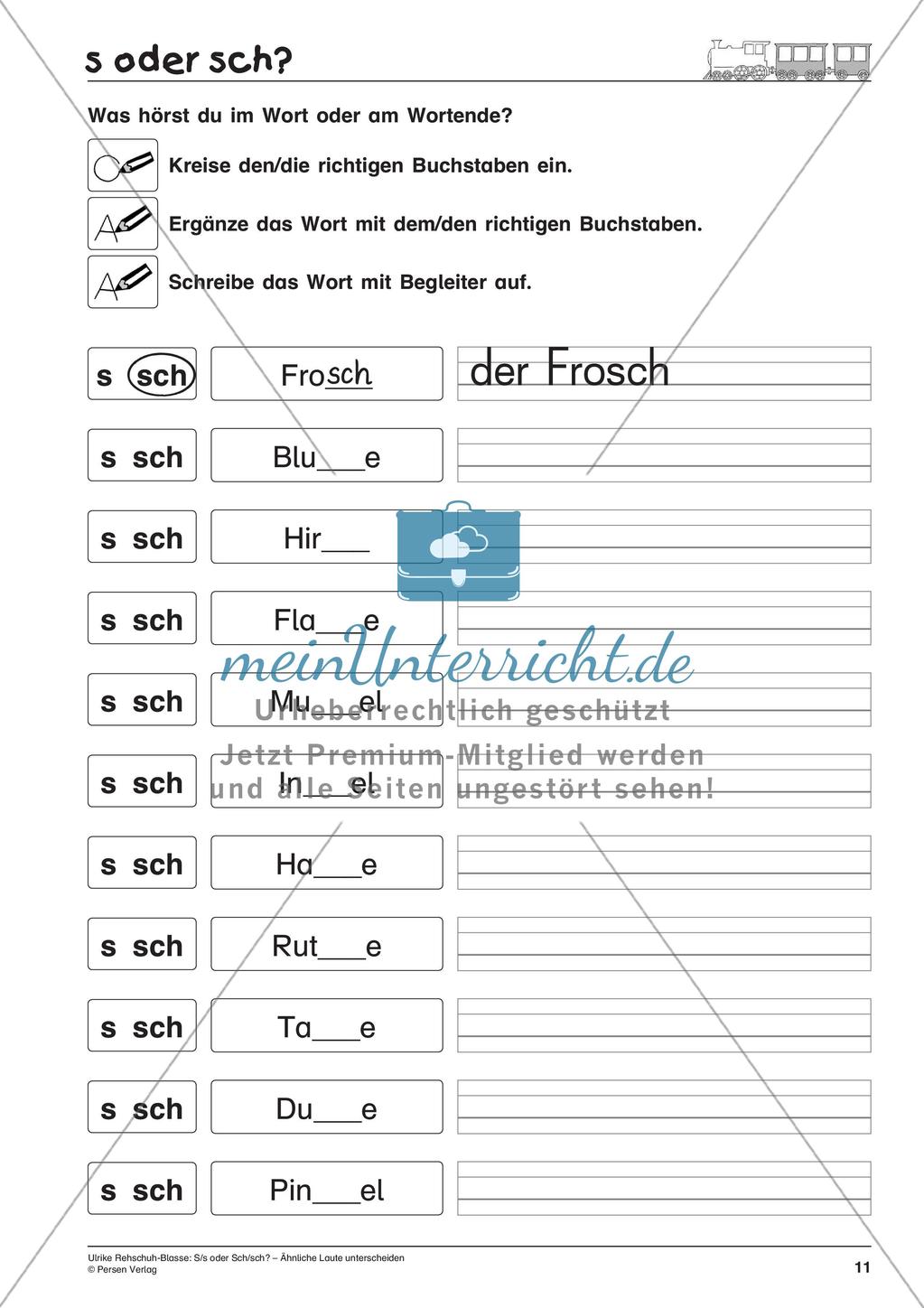 Erkennen der Laute