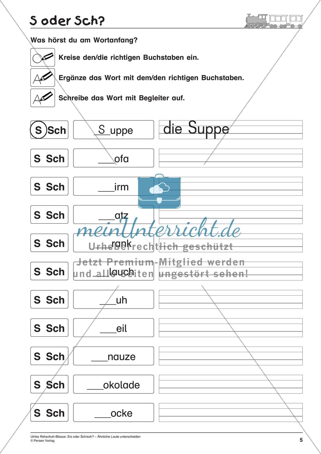 Erkennen der Laute