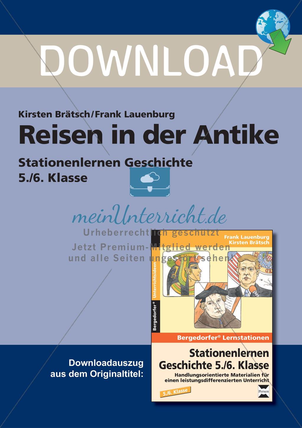 Das Reisen in der Antike Preview 1