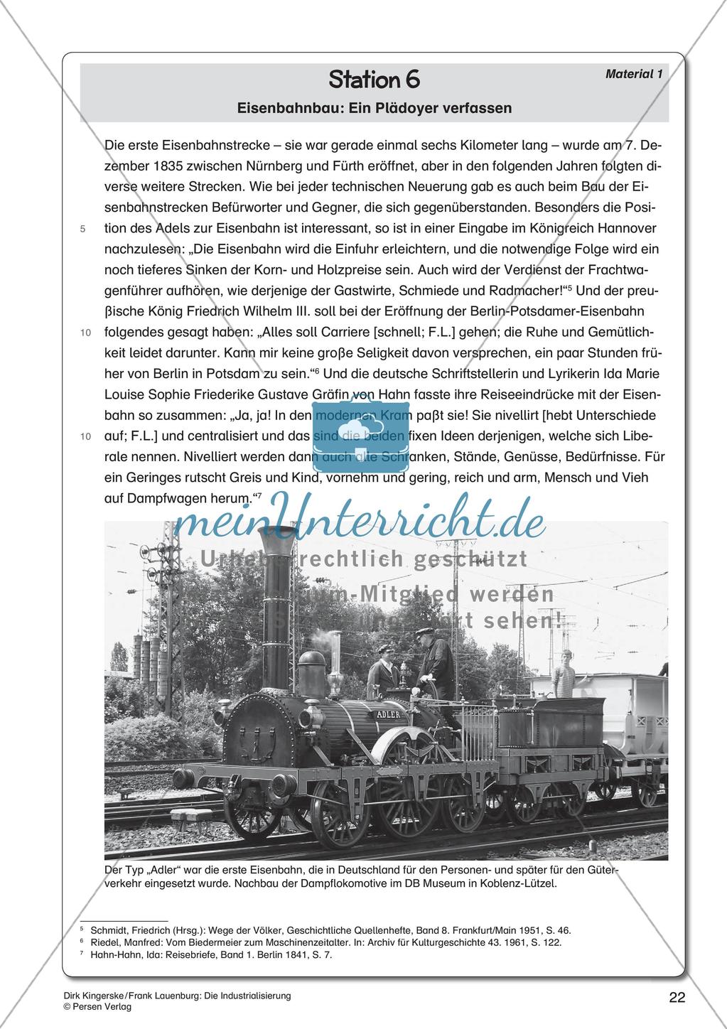 Die Neuzeit: Die Industrialisierung Preview 24