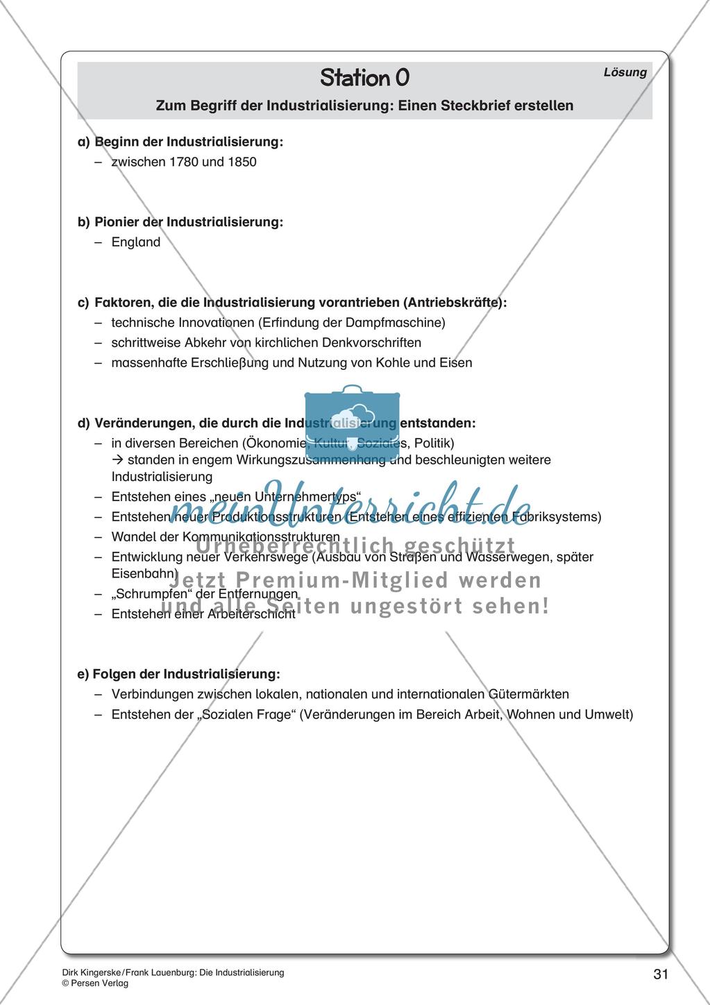 Die Neuzeit: Die Industrialisierung Preview 33