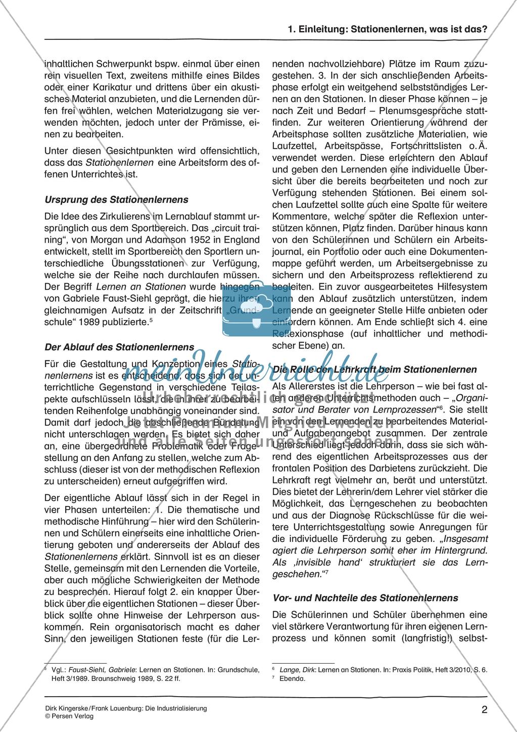 Die Neuzeit: Die Industrialisierung Preview 4