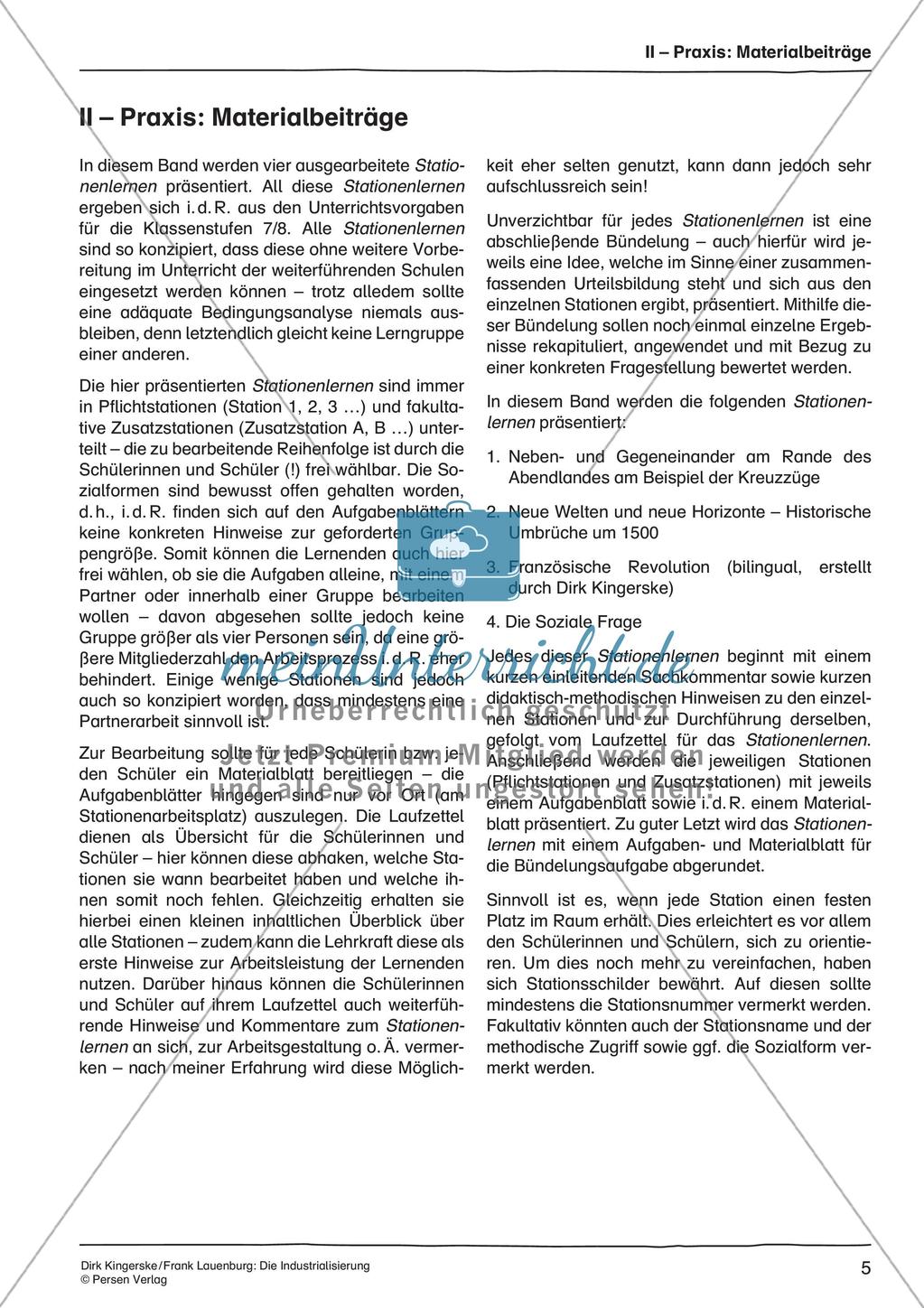 Die Neuzeit: Die Industrialisierung Preview 7