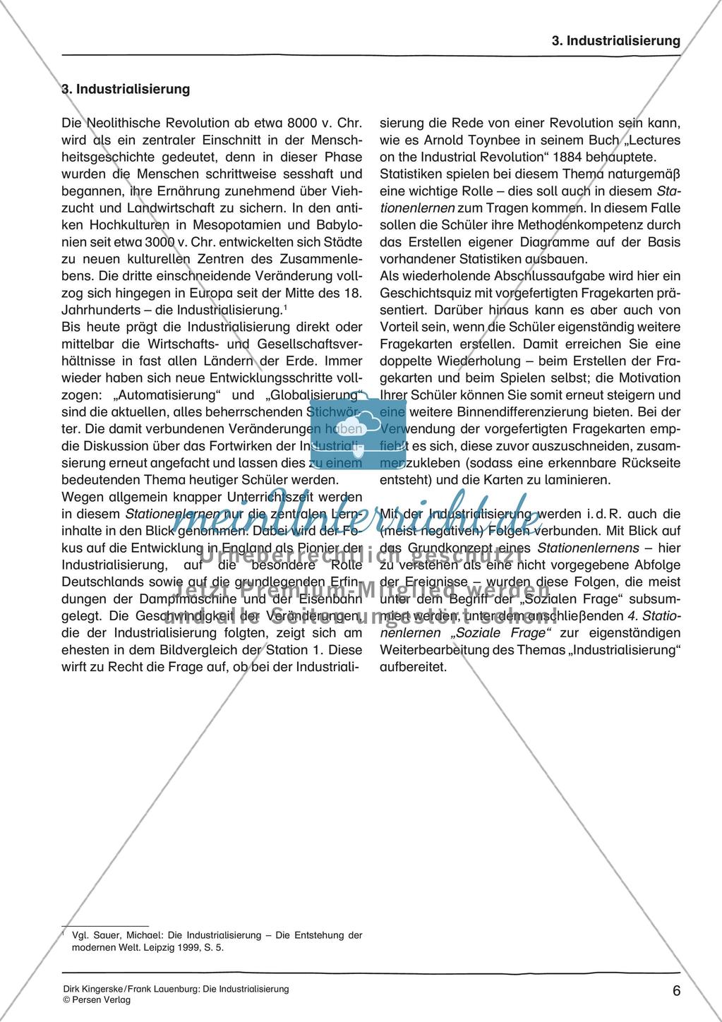 Die Neuzeit: Die Industrialisierung Preview 8