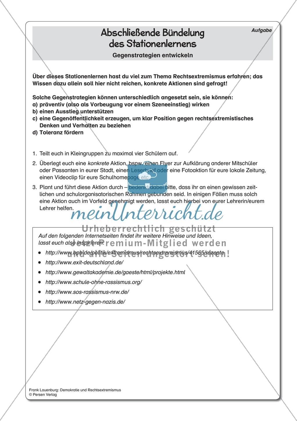 Demokratie und Rechtsextremismus Preview 17