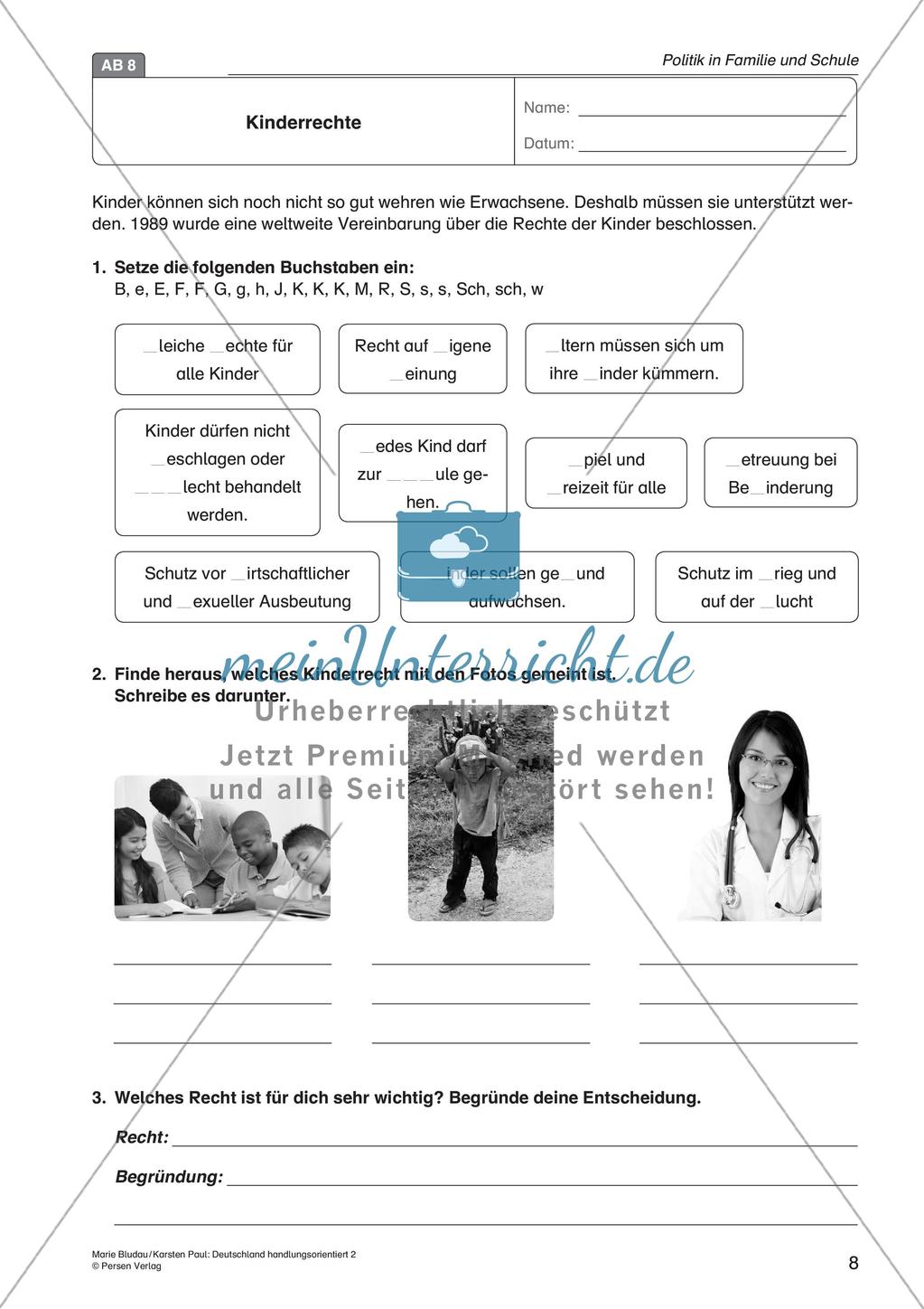 Politik in Familie und Schule Preview 10