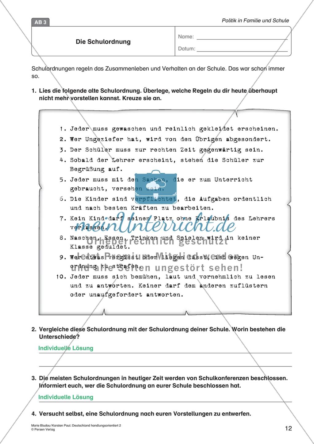 Politik in Familie und Schule Preview 14