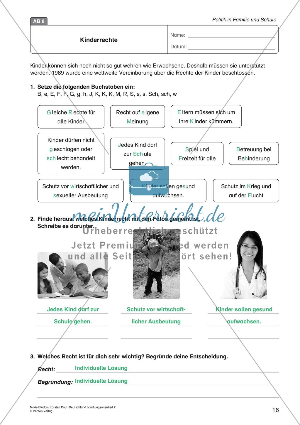 Politik in Familie und Schule Preview 18