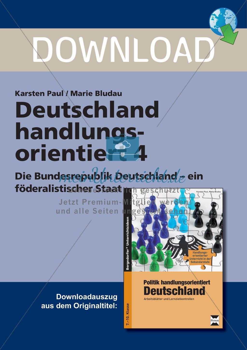 Die BRD: ein föderalistischer Staat Preview 1