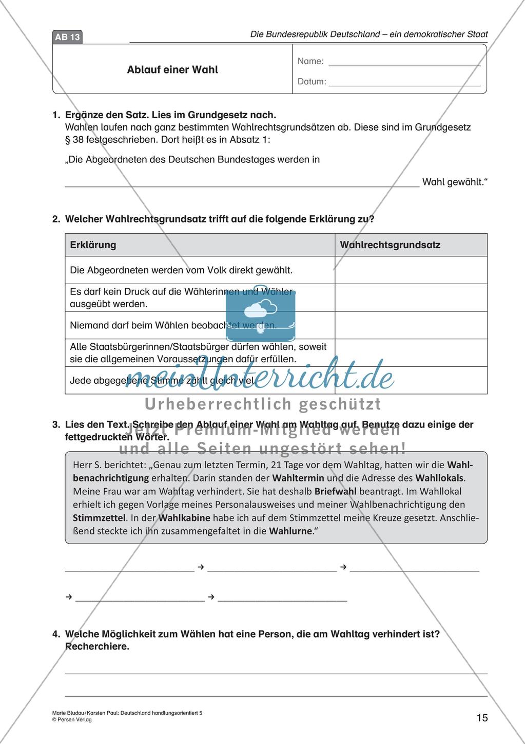 Die BRD: ein demokratischer Staat Preview 17
