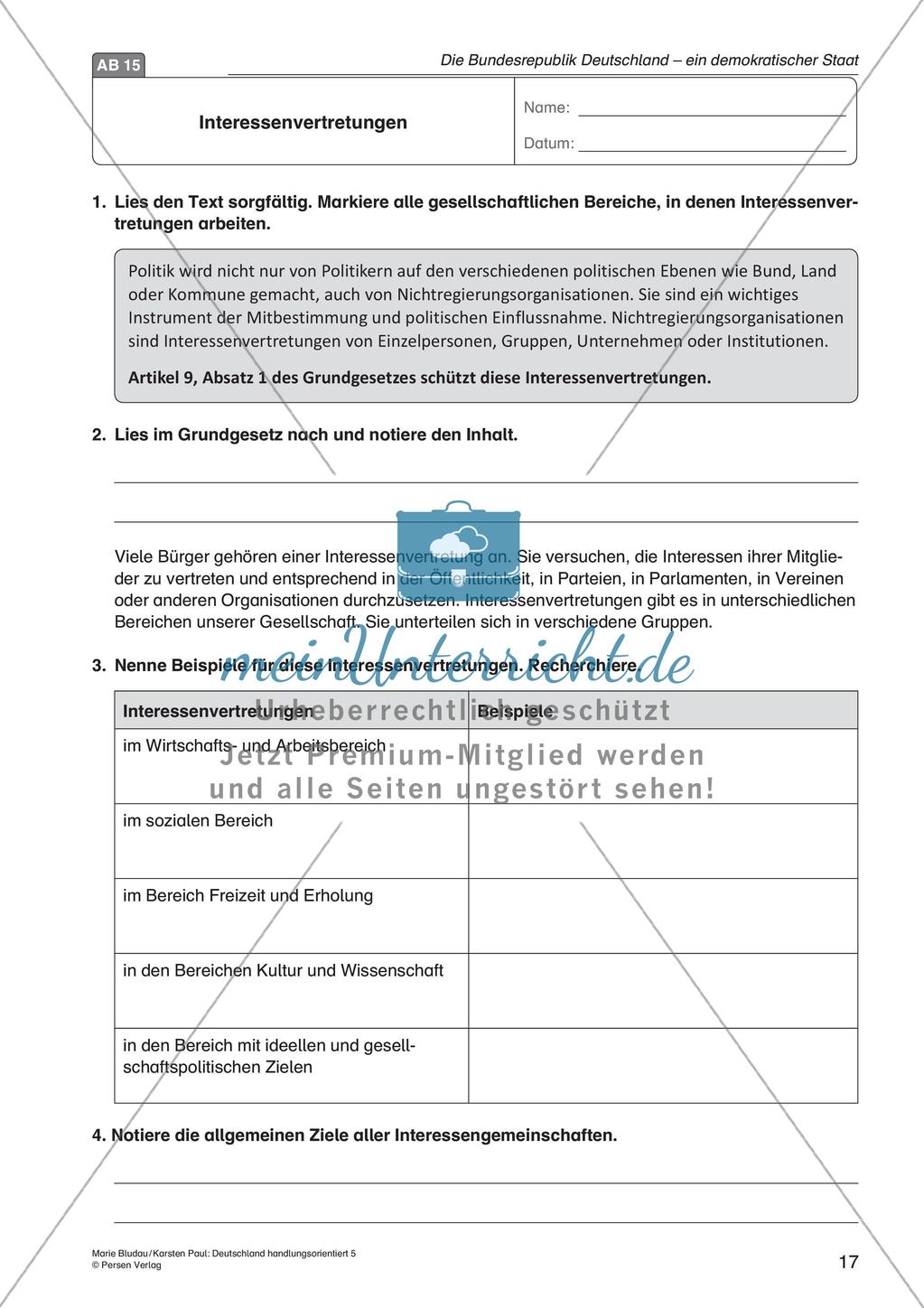Die BRD: ein demokratischer Staat Preview 19