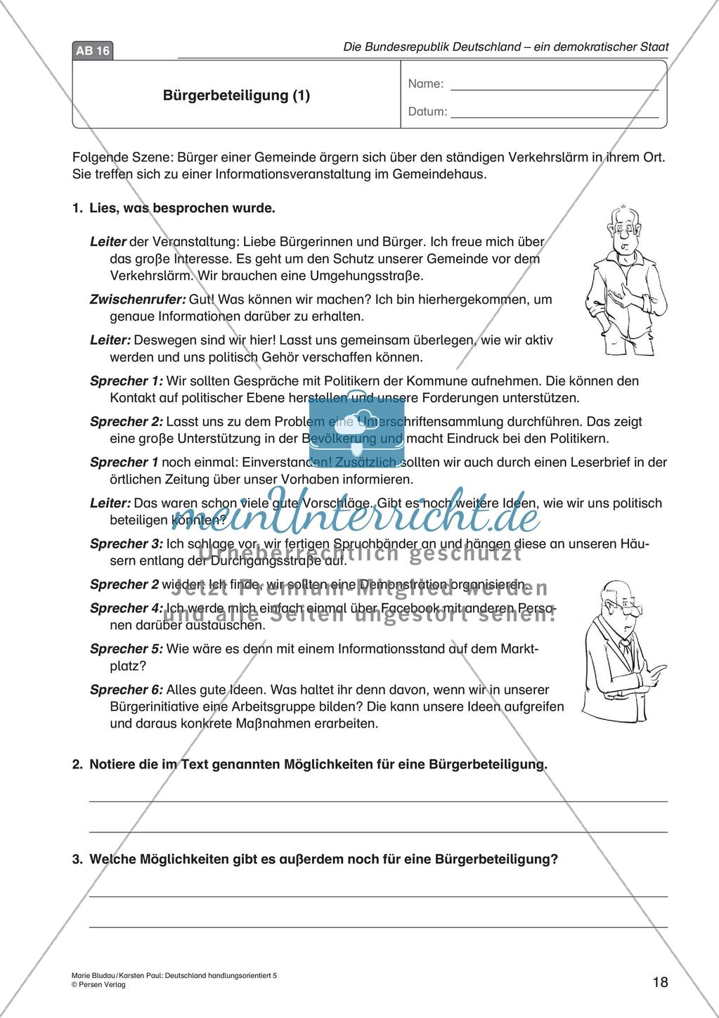 Die BRD: ein demokratischer Staat Preview 20