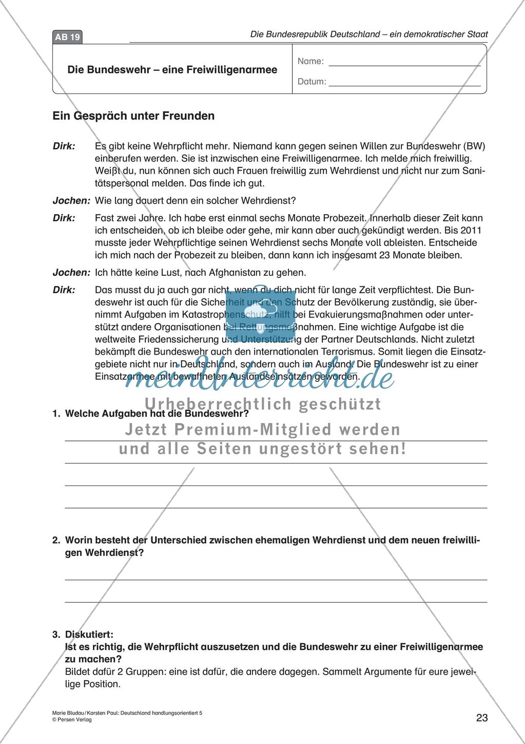 Die BRD: ein demokratischer Staat Preview 25