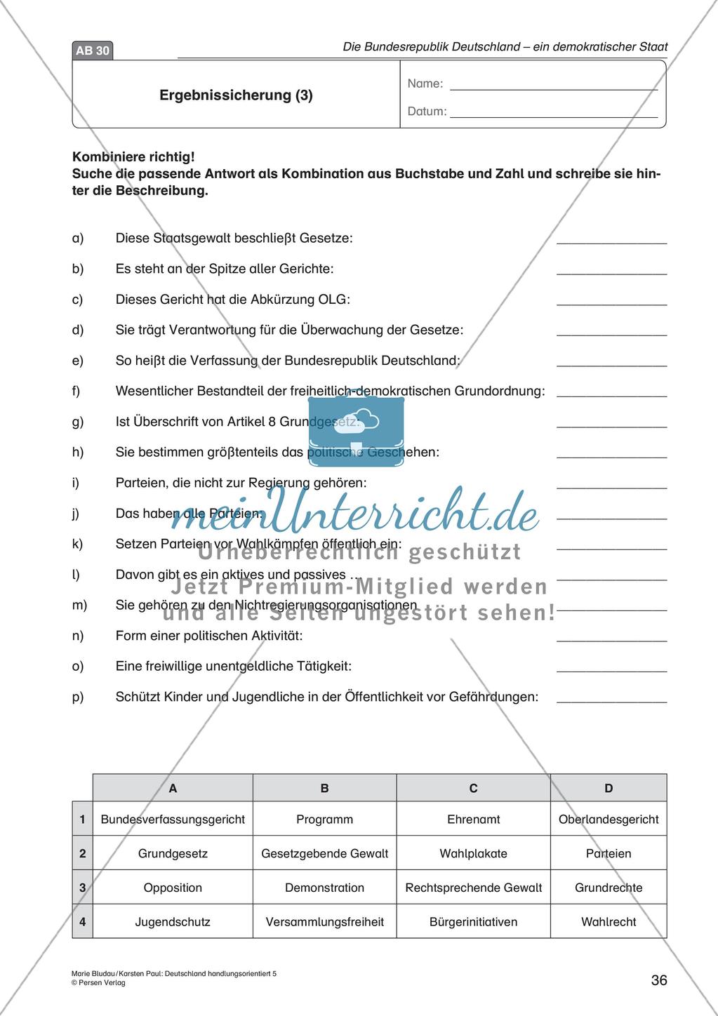 Die BRD: ein demokratischer Staat Preview 38