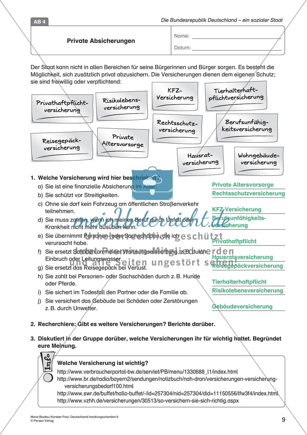 Die BRD: ein sozialer Staat Preview 11
