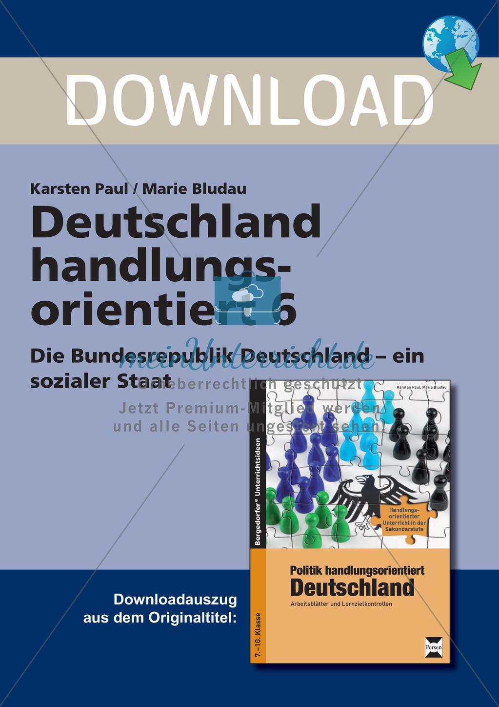 Die BRD: ein sozialer Staat Preview 1