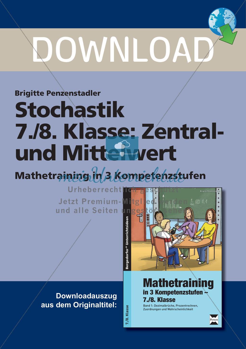 Stochastik: Der Zentral- und Mittelwert Preview 1
