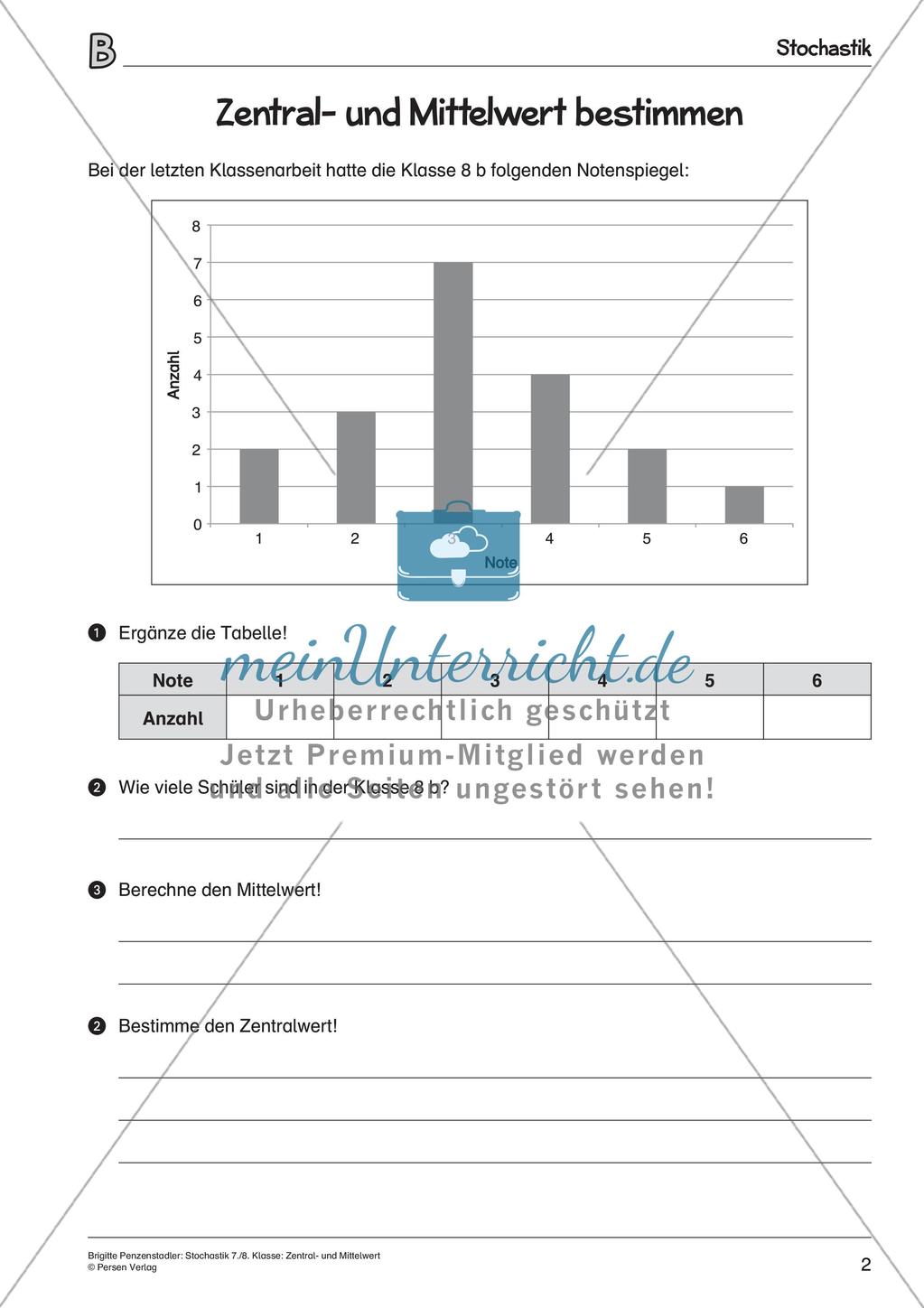 Stochastik: Der Zentral- und Mittelwert Preview 4