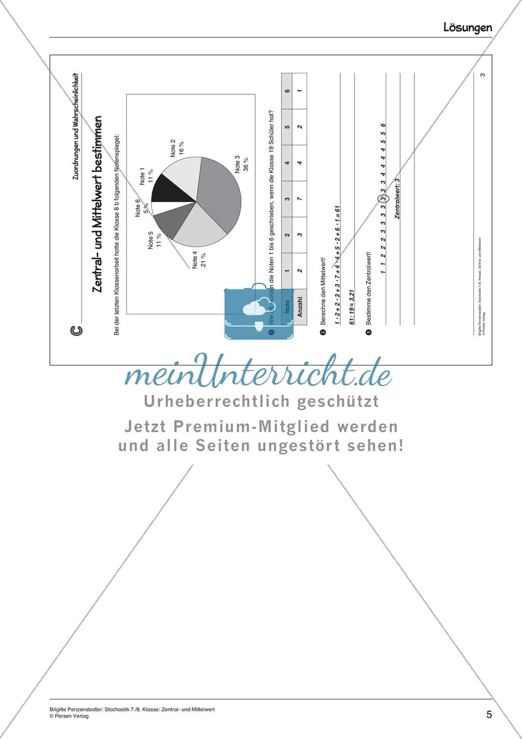 Stochastik: Der Zentral- und Mittelwert Preview 7