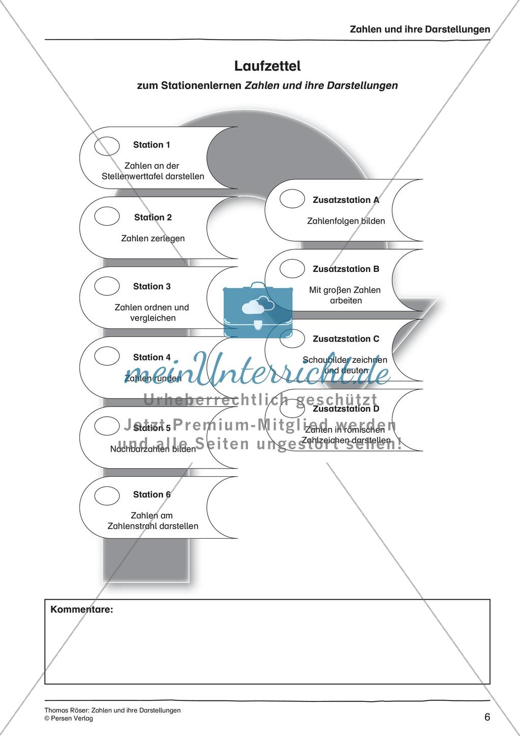 Zahlen und ihre Darstellungen Preview 8