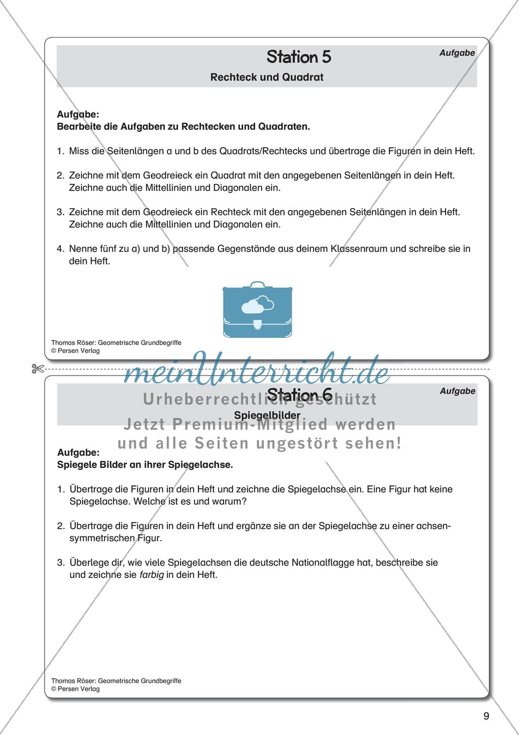 Geometrische Grundbegriffe Preview 11