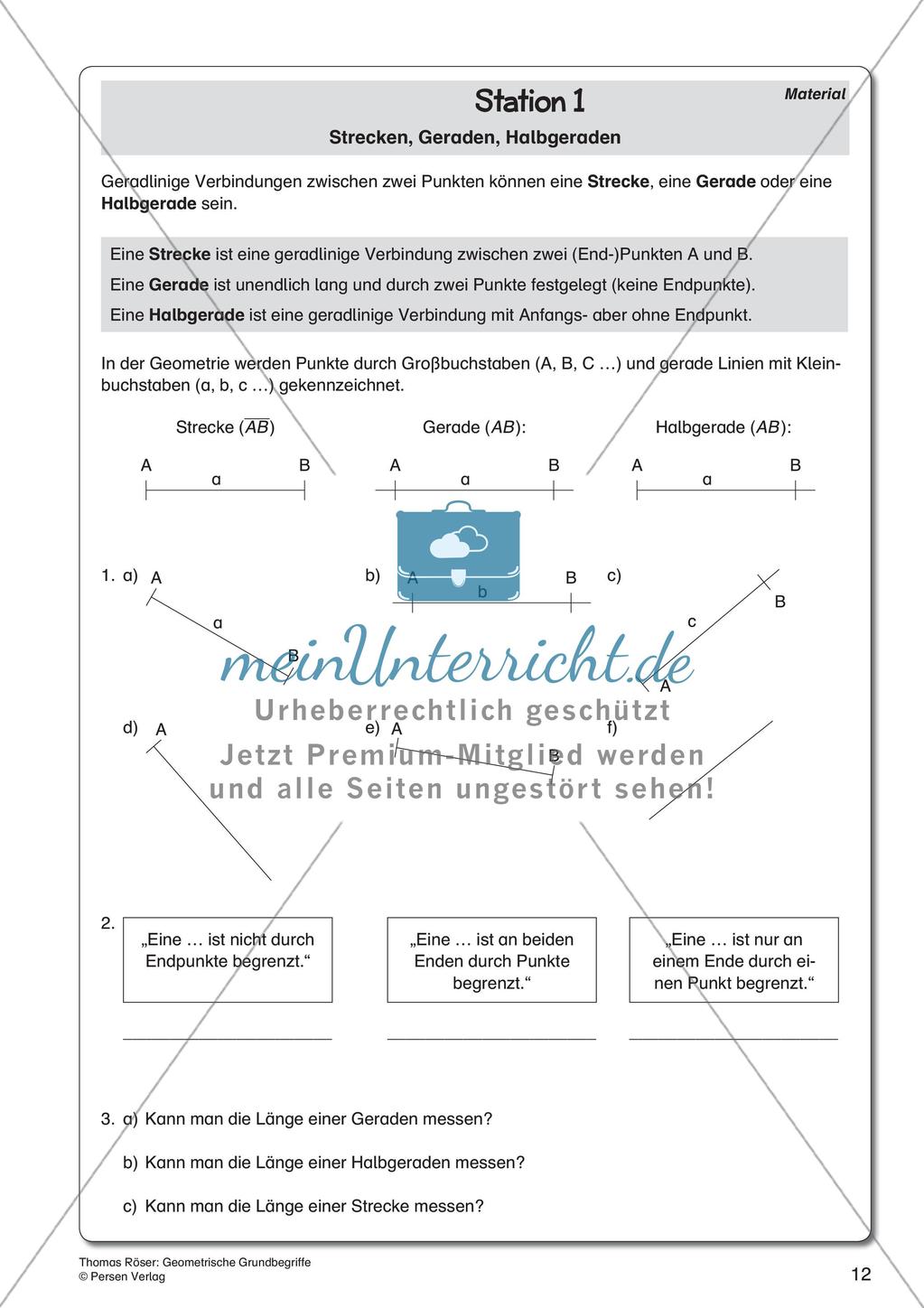 Geometrische Grundbegriffe Preview 14