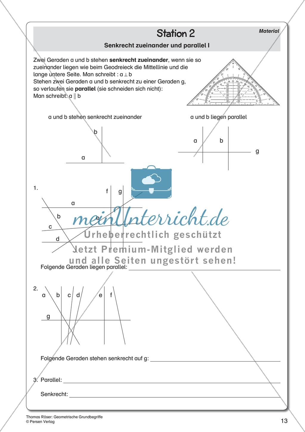 Geometrische Grundbegriffe Preview 15