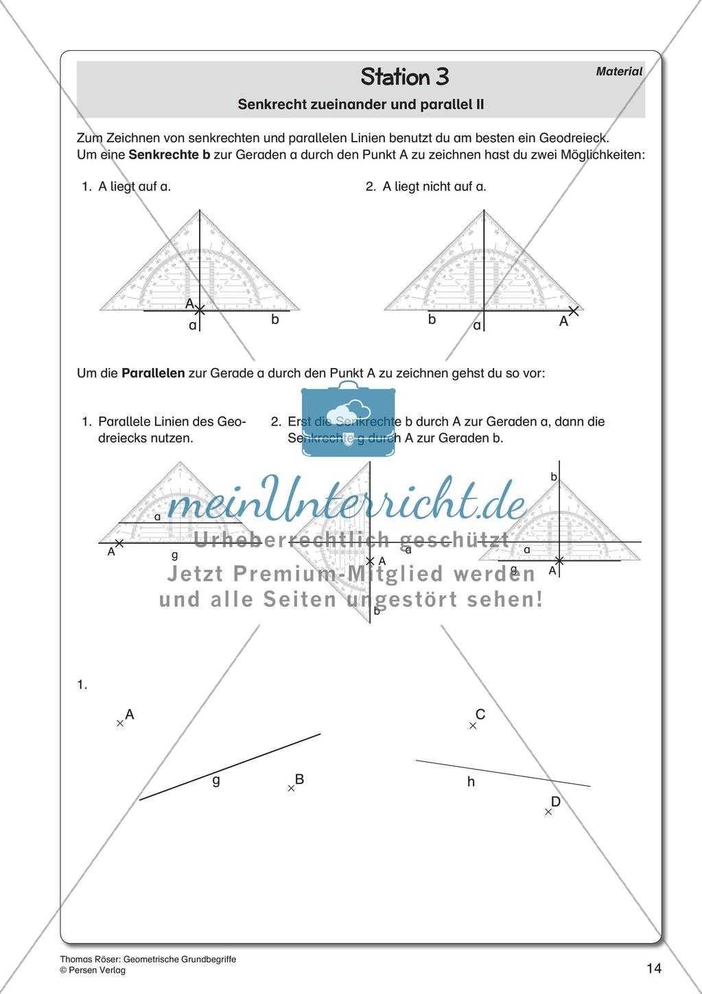 Geometrische Grundbegriffe Preview 16