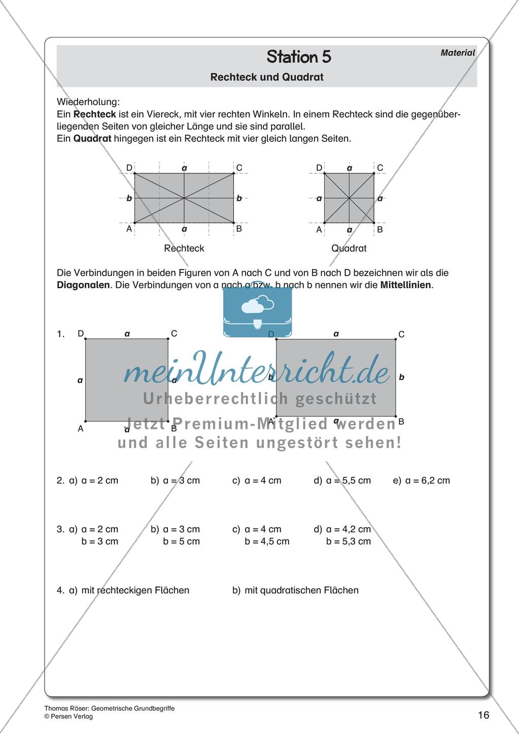 Geometrische Grundbegriffe Preview 18