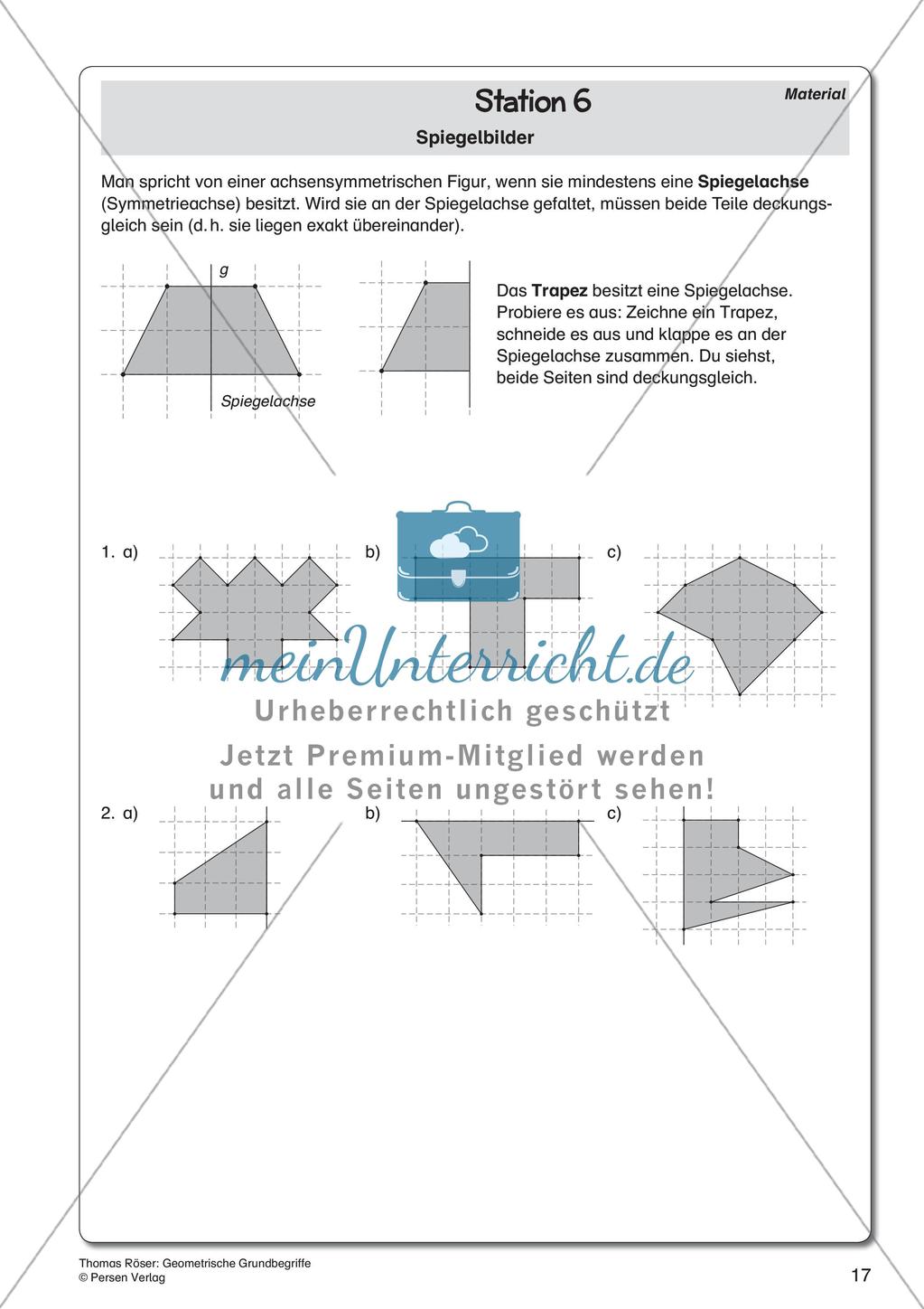 Geometrische Grundbegriffe Preview 19