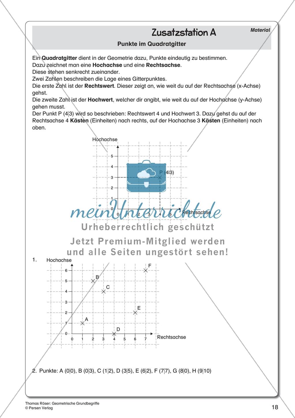 Geometrische Grundbegriffe Preview 20