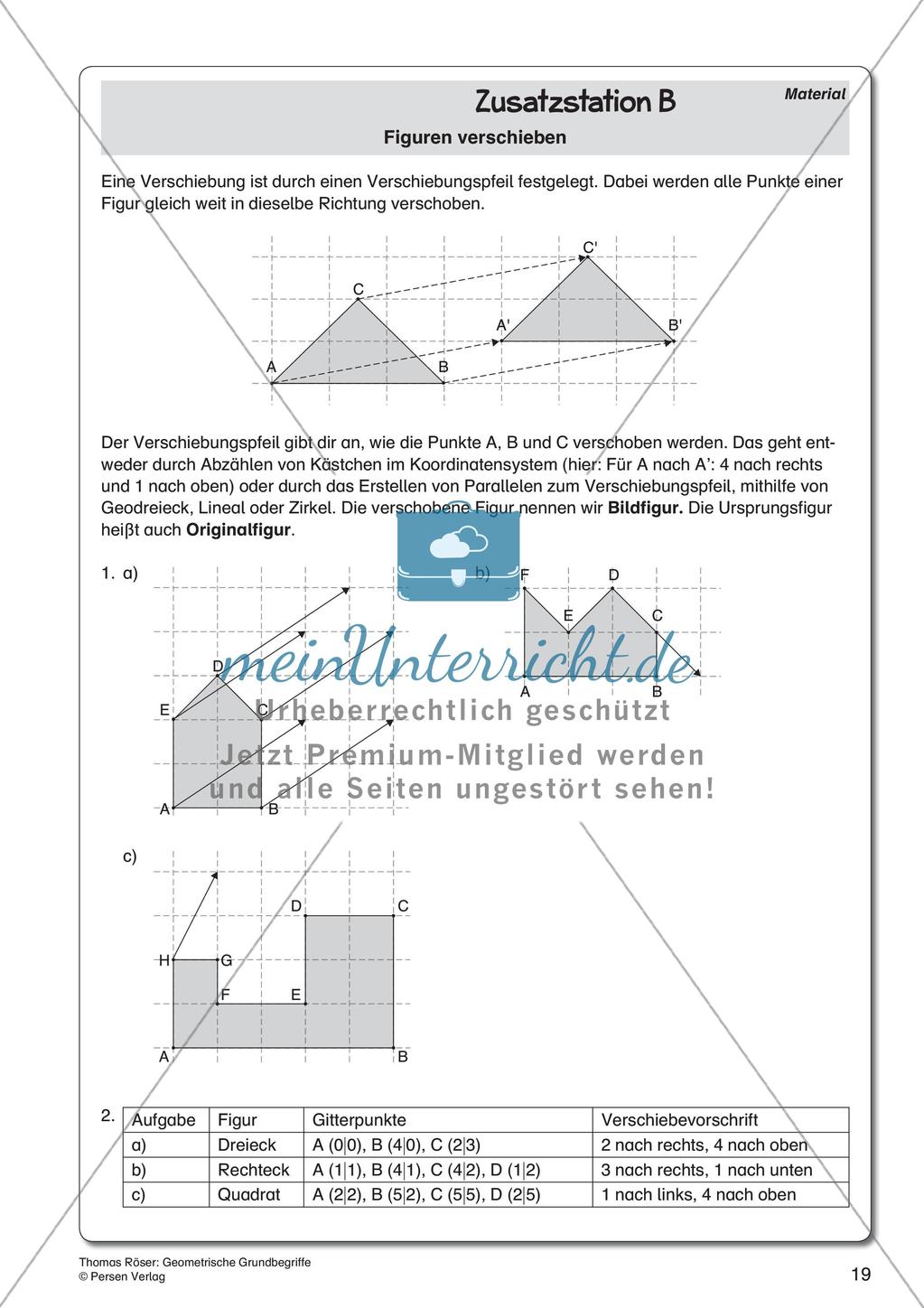 Geometrische Grundbegriffe Preview 21