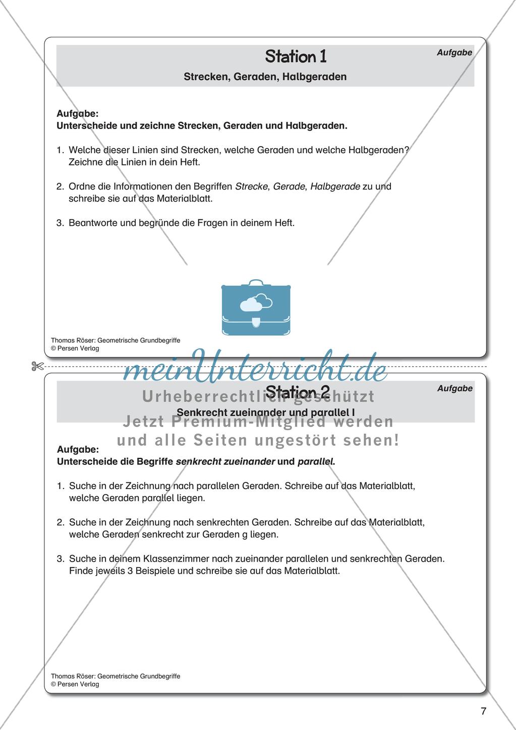 Geometrische Grundbegriffe Preview 9