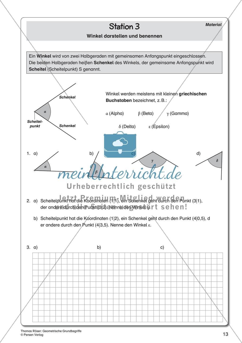 Die geometrischen Grundbegriffe Preview 15