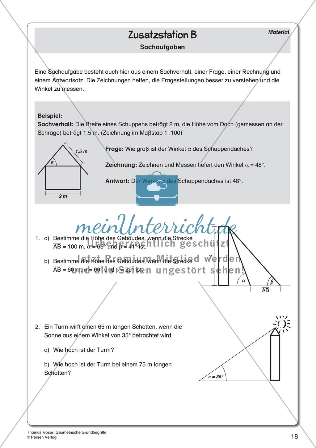 Die geometrischen Grundbegriffe Preview 20