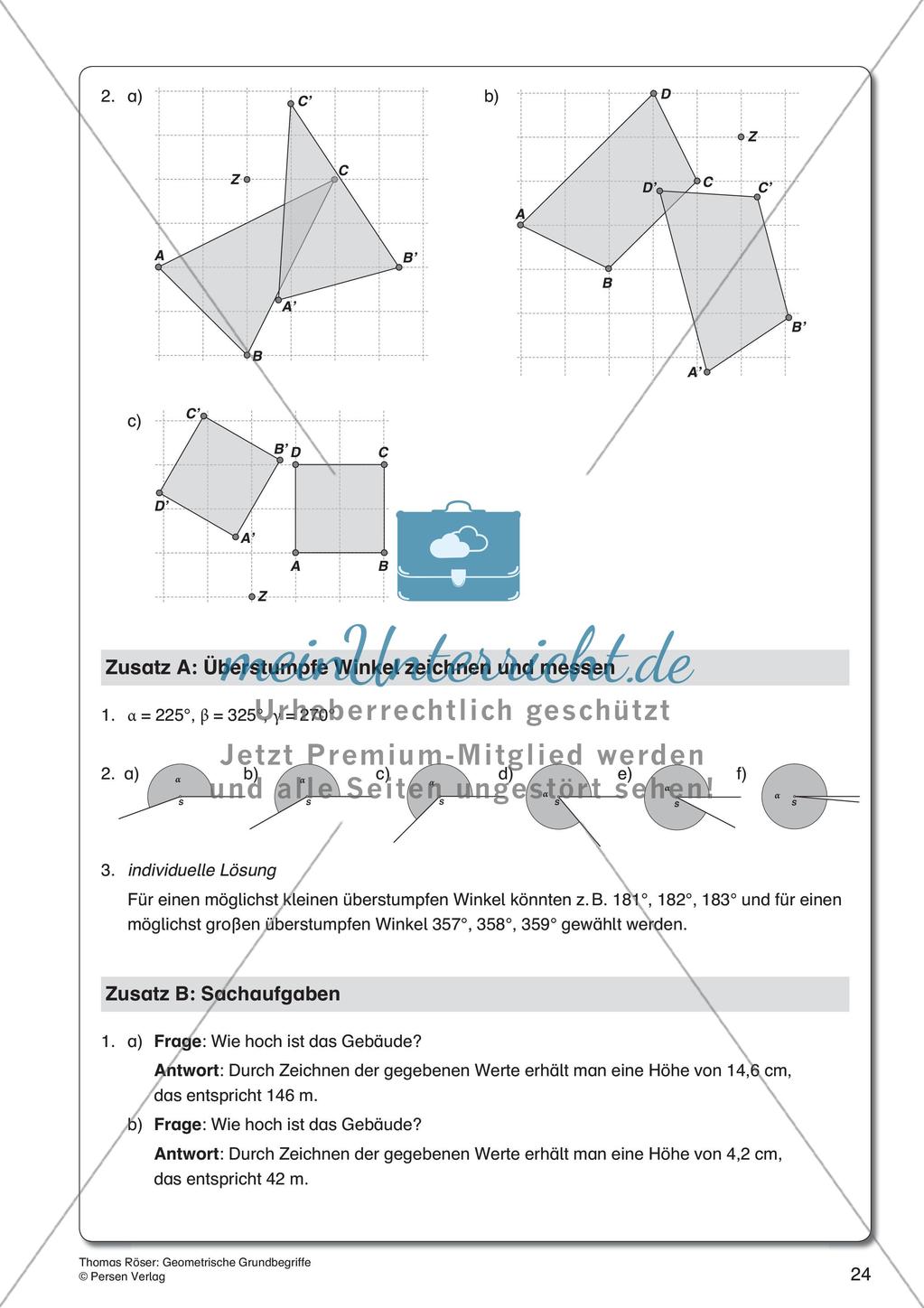 Die geometrischen Grundbegriffe Preview 26